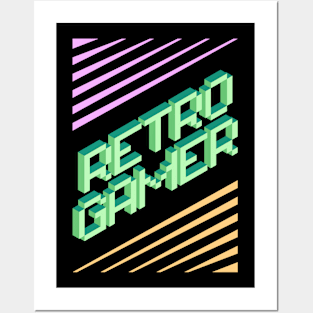 Retro Gamer Posters and Art